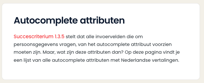 De hyperlink is rood, de lopende tekst is zwart
