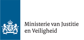 Logo Ministerie van Justitie en Veiligheid