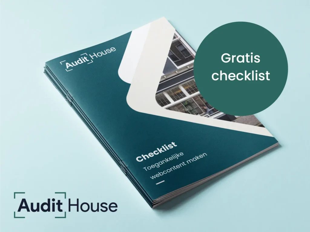 Checklist toegankelijke webcontent maken